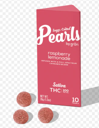 Pearls - PEARLS | RASPBERRY LEMONADE - 10PK | EDIBLE | 100MG Main Image