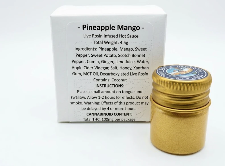 Trout & Co. - Trout & Co | Pineapple Mango Hot Sauce | 100mg Main Image