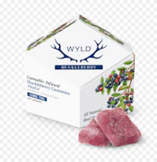 Wyld - Huckleberry - 100mg Gummies