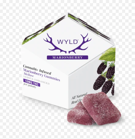 WYLD - Wyld - Marionberry - 100mg Gummies Main Image