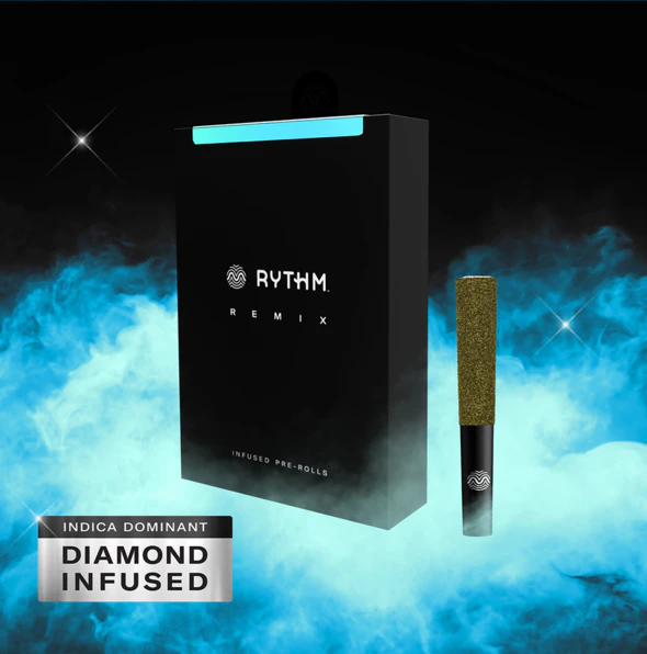 RYTHM - Rythm | Pre-roll | Infused Pre-Rolls | Remix Diamond Infused - Blue Z | 5pk 2.5g Main Image
