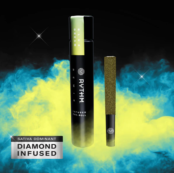 RYTHM - Rythm | Pre-roll | Infused Pre-Rolls | Remix Diamond Infused - Blue Dream | 1g Main Image