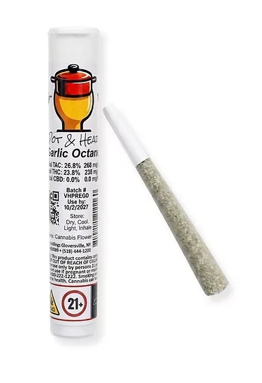 Pot & Head - Pot & Head | Pre-roll | Garlic Octane | 1g Main Image