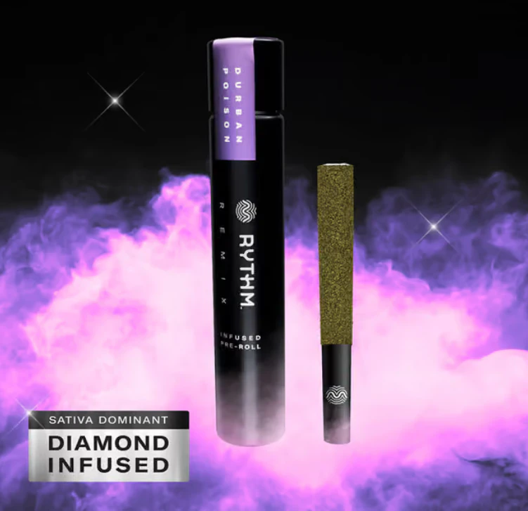 RYTHM - Rythm | Pre-roll | Infused Pre-Rolls | Remix Diamond Infused - Durban Poison | 1g Main Image