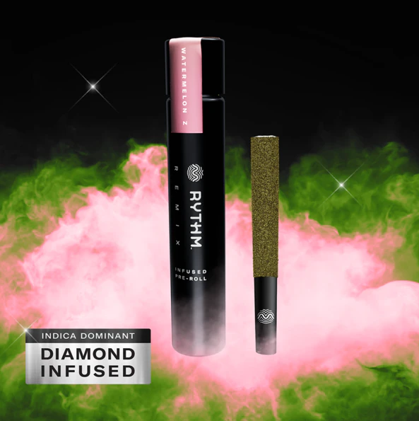 RYTHM - Rythm | Pre-roll | Infused Pre-Rolls | Remix Diamond Infused - Watermelon Z | 1g Main Image