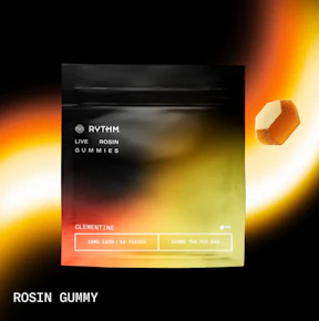 Rythm | Edibles | Live Rosin Infused - Clementine | 100mg 10pk