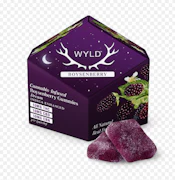 Wyld - Boysenberry - 1:1:1 THC:CBD:CBN Gummies