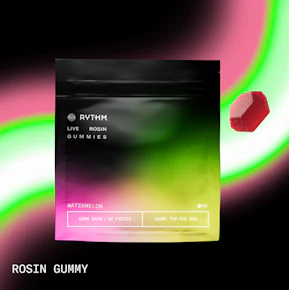 Rythm | Edibles | Live Rosin Infused - Watermelon | 10pk 100mg