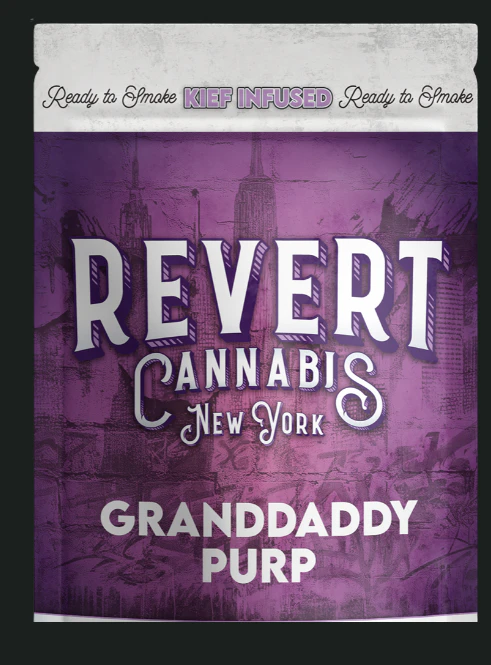 Revert - Revert - Granddaddy Purp - Kief Infused Ground Flower - 14g Main Image