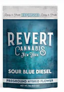 Revert - Sour Blue Diesel - Kief Infused Ground Flower - 14g