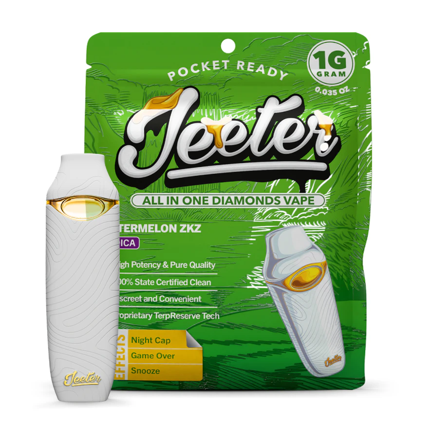 Jeeter - Jeeter - Watermelon ZKZ - 1g AIO Diamond Infused Main Image