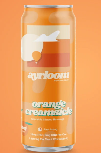 ayrloom - Ayrloom | Orange Creamsicle | 10THC:5CBD | Single | Beverage 12oz Main Image