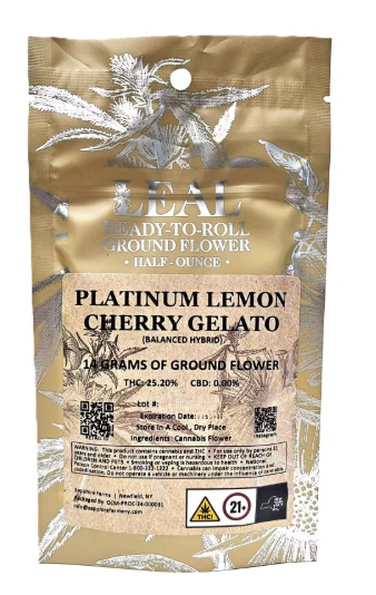 Leal - Leal - Platinum Lemon Cherry Gelato - Ground Flower - 14g Main Image