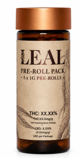 Leal - LEAL Stank Breath - 5 g - 5 Pack Pre Rolls Main Image