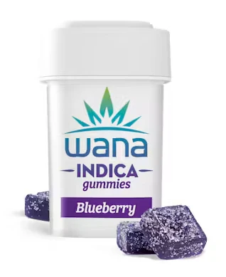 Wana - Blueberry 10pk Gummies - Indica | Wana Main Image