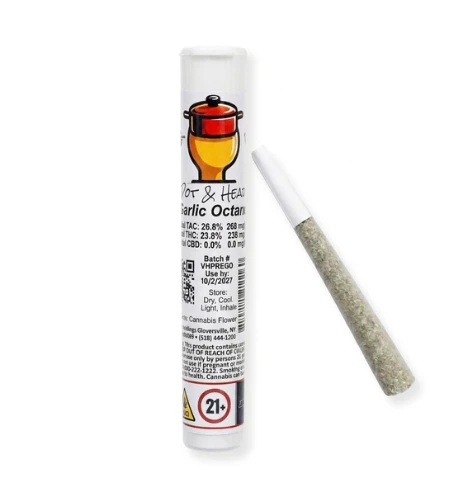 Pot & Head - Pot & Head | Pre-roll | Garlic Octane | 1g Main Image