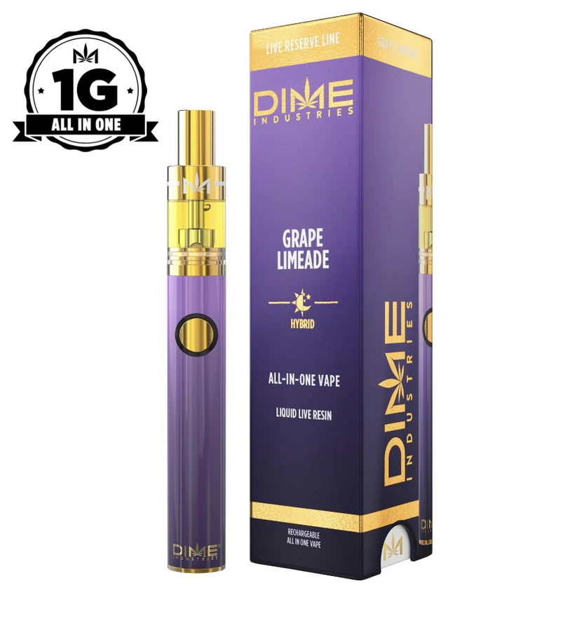 Dime Industries - DIME | Grape Limeade Live Resin | 1G AIO Main Image