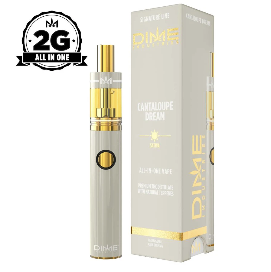 Dime Industries - Dime Cantaloupe Dream 2G AIO Vape Main Image
