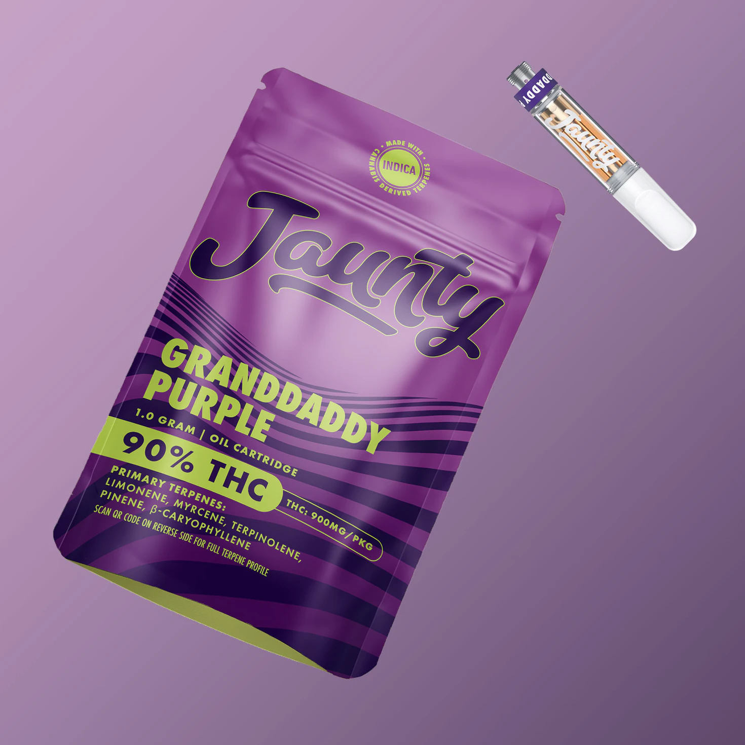 Jaunty - Jaunty | Grandaddy Purple | Vape Cartridge | 1g Main Image