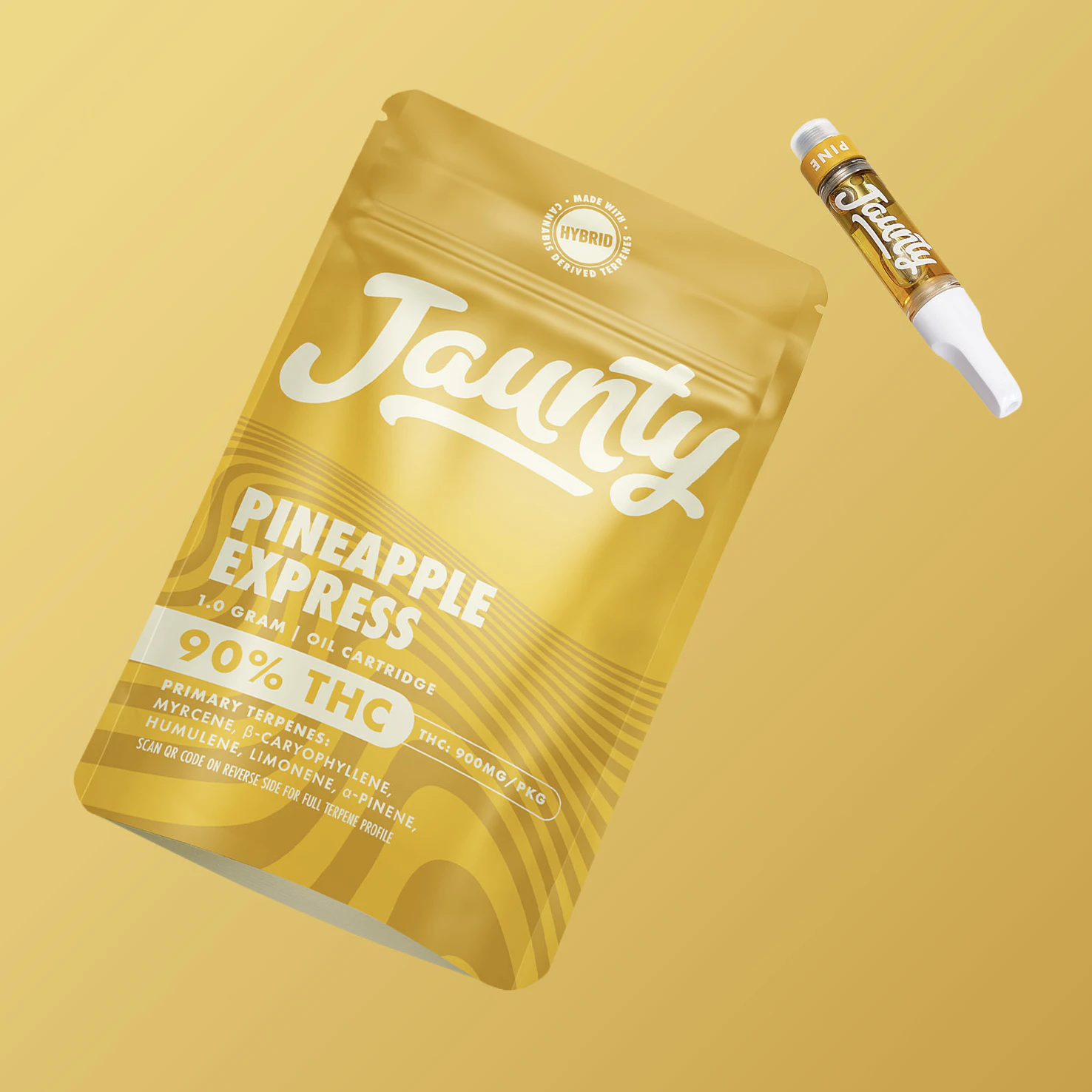 Jaunty - Jaunty | Pineapple Express | Vape Cartridge | 1g Main Image