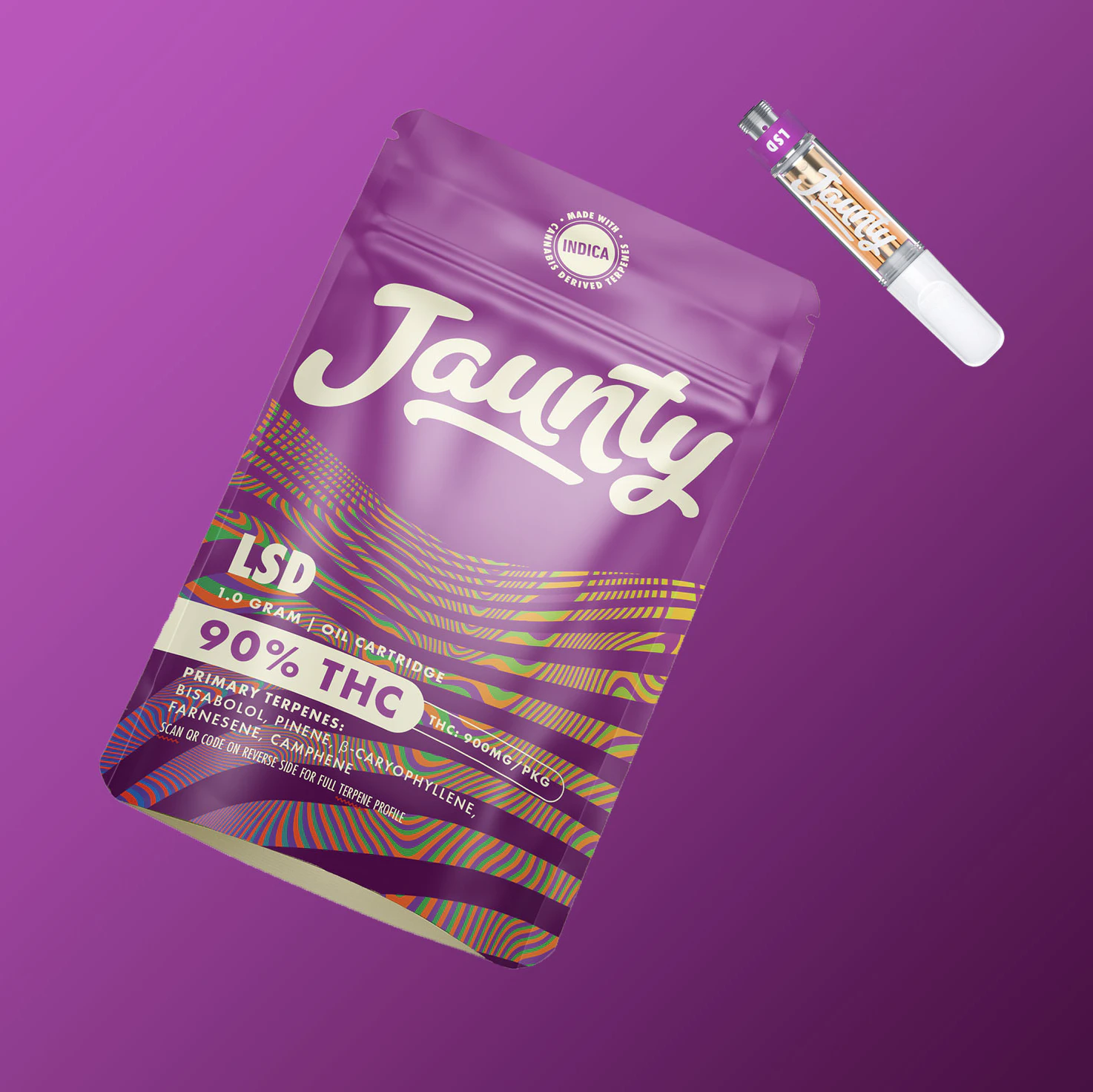 Jaunty - Jaunty | LSD | Vape Cartridge | 1g Main Image