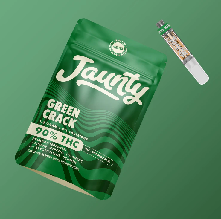 Jaunty - Jaunty | Green Crack | Vape Cartridge | 1g Main Image