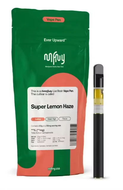MFNY - Super Lemon Haze Live Resin .5G AIO Main Image