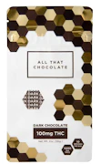 ALL THAT CHOCOLATE - Dark Chocolate Bar - 100mg