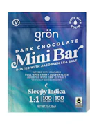 Grön - Dark Chocolate Mini Bar 1:1 THC:CBN - Rosin Infused - 100mg