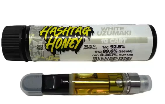 Hashtag Honey - Hashtag Honey - White Uzumaki - 1g Cart Main Image