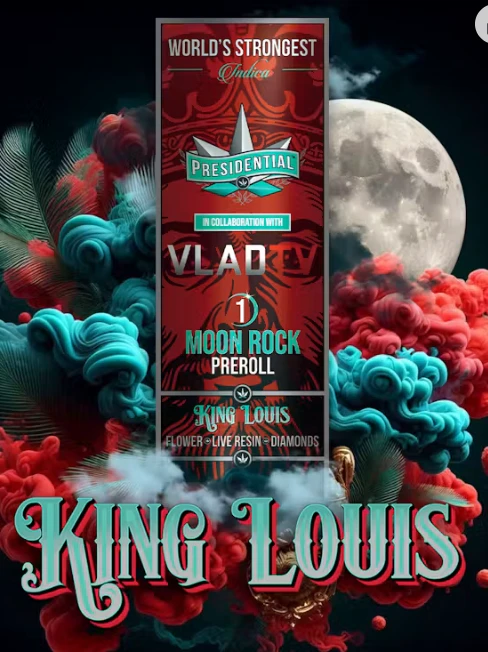 Presidential - Presidential - King Louis | Moon Rock Infused Joint | 1g Main Image