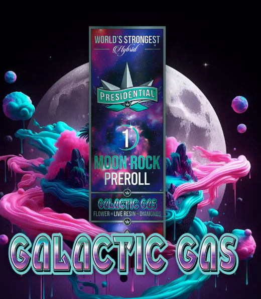 Presidential - PRESIDENTIAL - Galactic Gas | Moon Rock Infused Joint | 1g Main Image