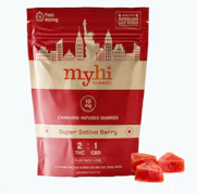 MyHi | Gummies | Super Satvia | Berry | 100mg | 2:1 | 100mg