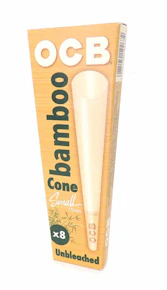 OCB | Accessories | Unbleached Bamboo Cones - Small 78mm | 8pk