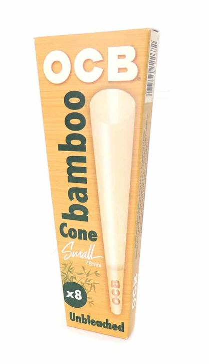 OCB - OCB | Accessories | Unbleached Bamboo Cones - Small 78mm | 8pk Main Image