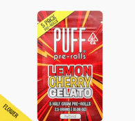 PUFF 5PK Lemon Cherry Gelato Preroll Pack