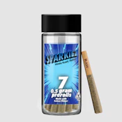 Sparkiez 7PK Mini Hindu Kush Preroll Pack 3.5G