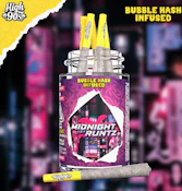 HIGH 90s 5PK Midnight Runtz Hash Infused Preroll Pack