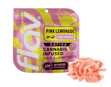 Flav Live Resin Candy Belt 100MG - Pink Lemonade | E12