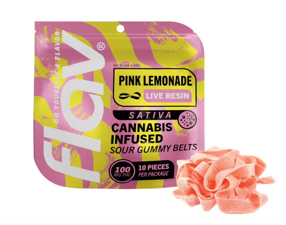 Flav - Flav Live Resin Candy Belt 100MG - Pink Lemonade | E12 Main Image