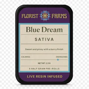 Florist Farms - Blue Dream - 5-Pack Infused Prerolls