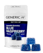 Generic AF | Gummy | Blue Raspberry | 100mg 20Pk