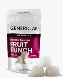 Generic AF - Generic AF | Gummy | Fruit Punch | 100mg 20pk Main Image