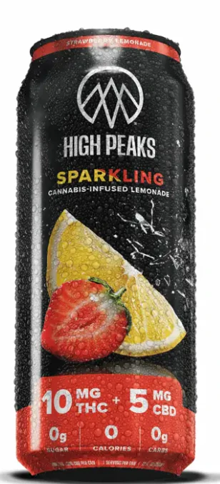 High Peaks - High Peaks | Bev | Strawberry Lemonade | 10mg 12oz Main Image