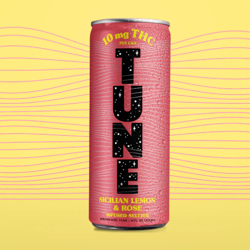 Tune - Tune - Sicilian Lemon and Rose - 10mg THC Seltzer Main Image