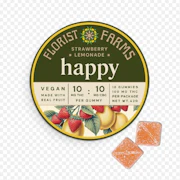 Florist Farms - Strawberry Lemonade - 1:1 THC:CBC Gummies