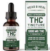 Head & Heal - Max Strength - 1000mg THC Tincture