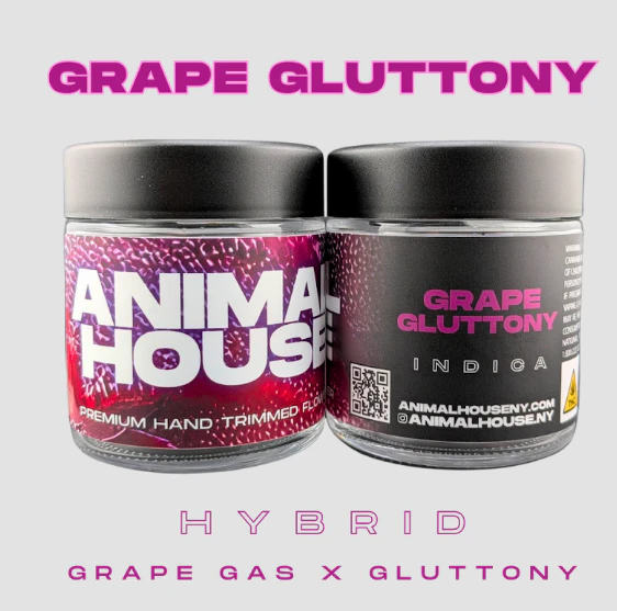 Animal House - Grape Gluttony - 3.5G Flower *LIMITED RELEASE* Main Image