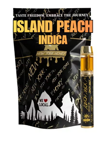 Veterans Choice Creations - New York Honey | AIO Vape | Island Peach | 1g Main Image