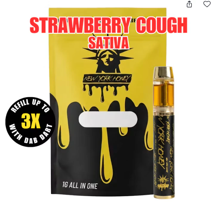 Veterans Choice Creations - NEW YORK HONEY | 1G | AIO | STRAWBERRY COUGH Main Image